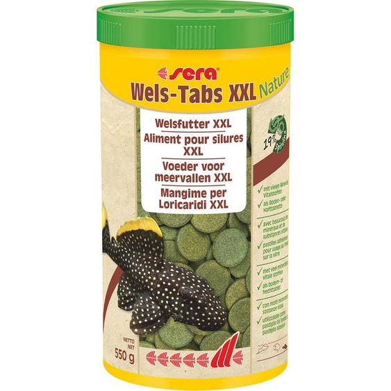 sERA Pleco Tabs XL 1000 ml / 550 g