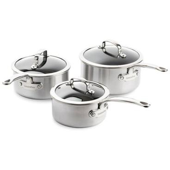 Série de  Casseroles Première 6  et 2  avec Couvercle