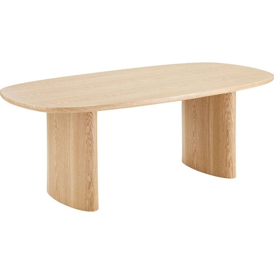 Serra table à manger placage frêne.