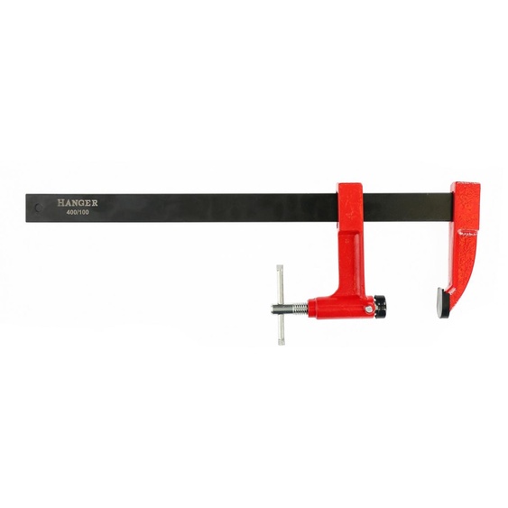 Serre-joints à pompe 400mm saillie 100mm 35x9 - HANGER - 215001