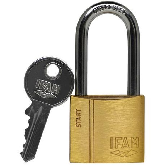 Serrure à clé IFAM SR30AL Laiton long Acier 1,24 x 3 x 2,65 cm