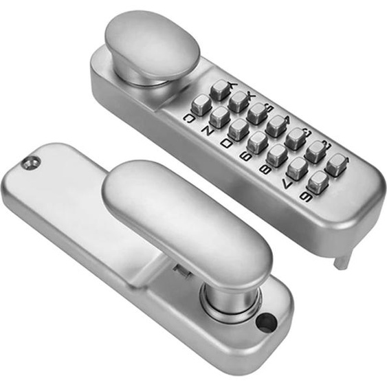 Serrure à code Système daccès Smart Serrure de porte avec cylindre de fermeture Code numérique Serrure de porte de chambre Cylindre Serrure à mot de passe Serrure à clé Retoo