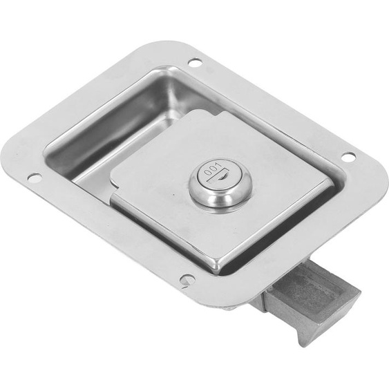 Serrure de remorque de voyage en acier inoxydable pour boîte à outils à montage encastré pour porte darmoire VR