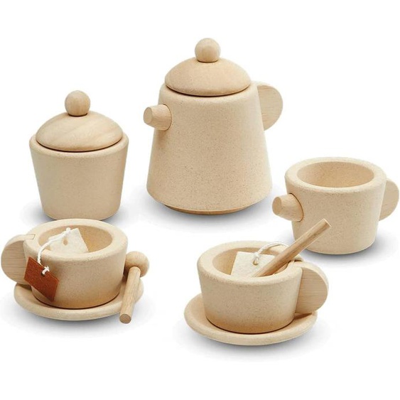 Service À Thé - Naturel Beige