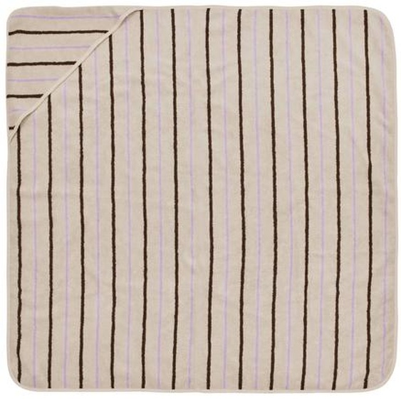 Serviette De Bain En Coton Organique Bleu