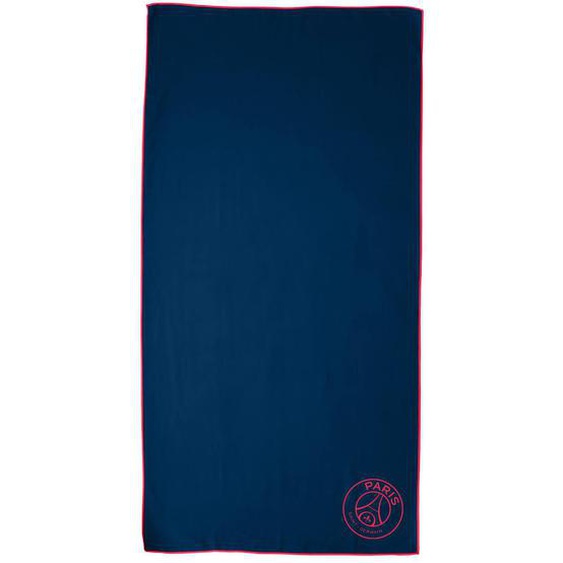 Serviette De Bain Et De Plage En Microfibre, Psg Neored Bleu Nuit