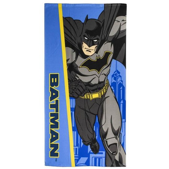 Serviette De Plage Batman Bleu