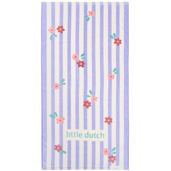 Serviette De Plage Dreamy Purple Stripe Bleu, Violet