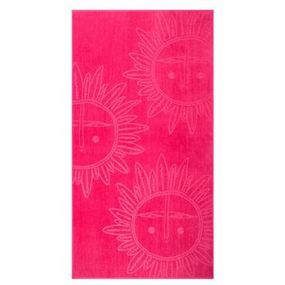 Serviette de plage en coton 350 g/m², Zeus