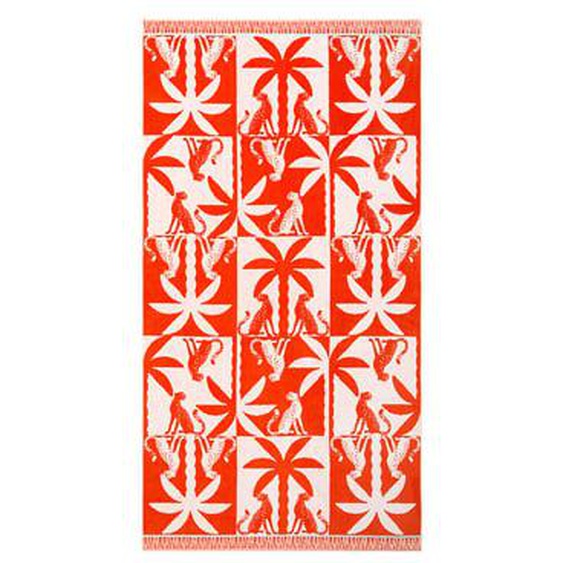 Serviette de plage en velours 450 g/m², Kheops