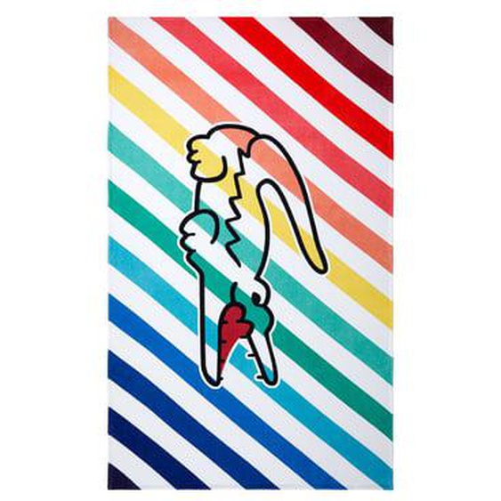 Serviette de plage en velours 450 g/m², L Rainbow