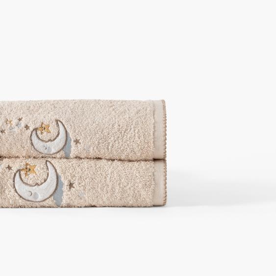 Serviette de toilette coton bio Bienvenue naturel