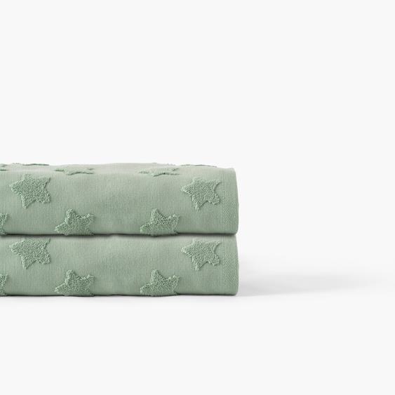 Serviette de toilette coton Monjour eucalyptus