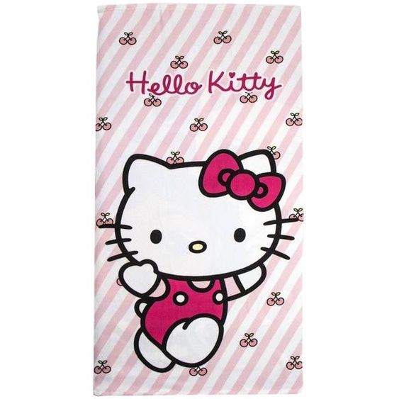 Serviette Hello Kitty Rose