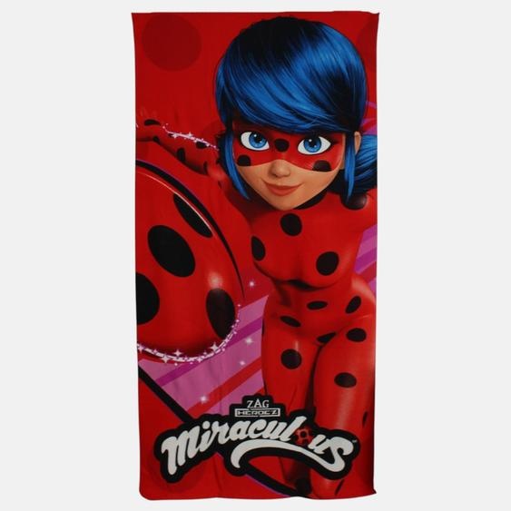 Serviette Polyester Ladybug Rouge