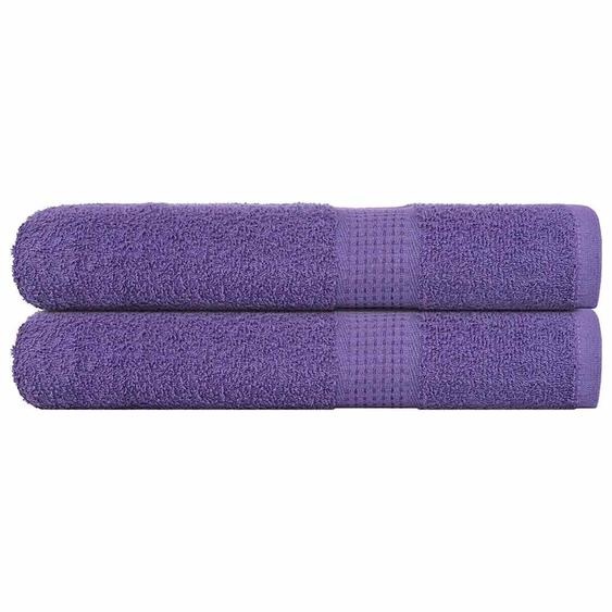 Serviettes FROGN 2 pcs violet 100x200 cm 360 g/m²