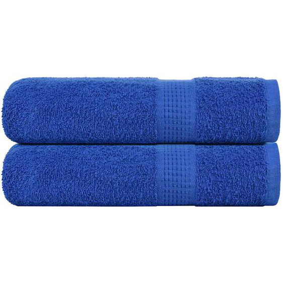 Serviettes de bain 2 pcs FROGN bleu 100x150 cm 100% coton