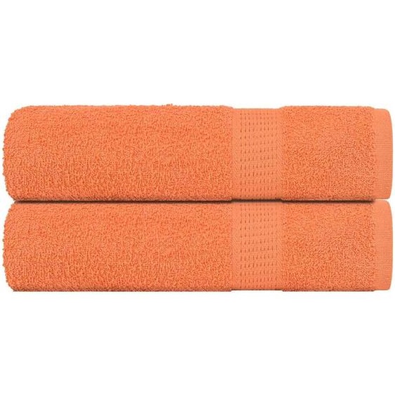 Serviettes de bain 2 pcs FROGN orange 100x150 cm 100% coton