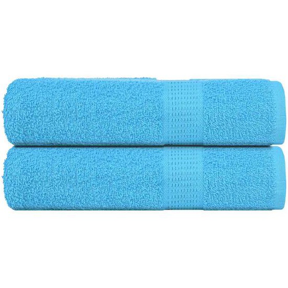 Serviettes de bain 2pcs FROGN turquoise 100x150cm 100% coton