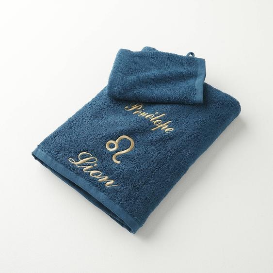 Serviettes de bain brodées Lion personnalisable - 420g/m2 -