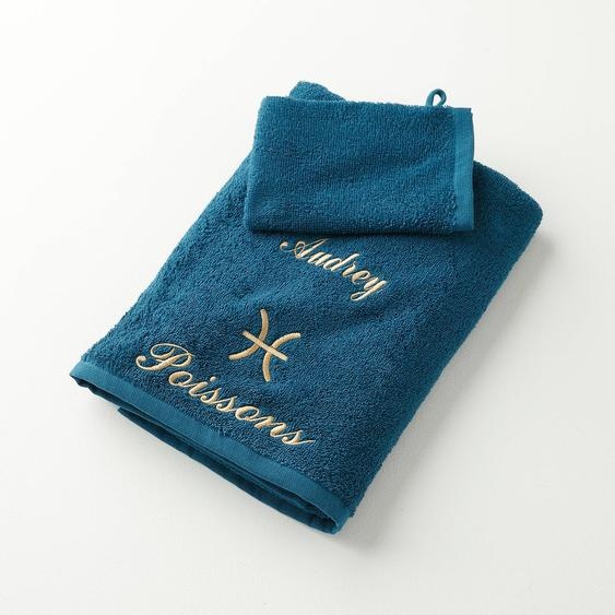Serviettes de bain brodées Poisson personnalisable - 420g/m2 -
