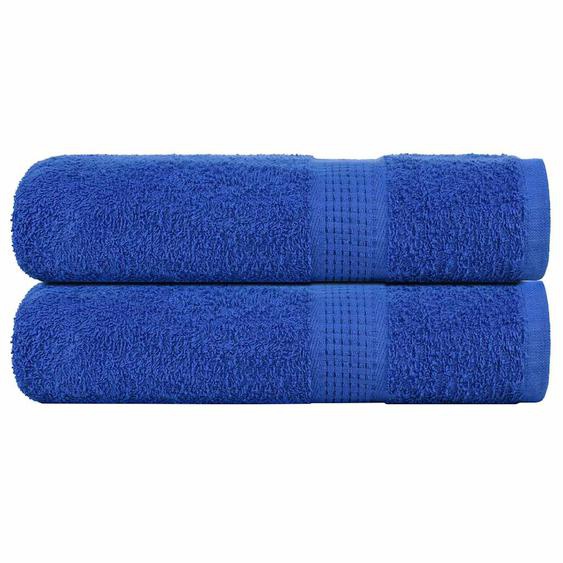 Serviettes de douche FROGN 2 pcs bleu 70x140 cm 360 g/m²