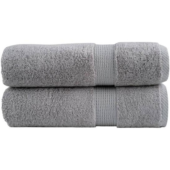 Serviettes de douche de qualité supérieure SOLUND 2 pcs gris