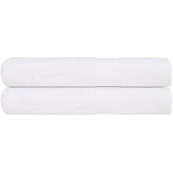Serviettes de sauna 2 pcs FROGN blanc 80x200 cm 100% coton