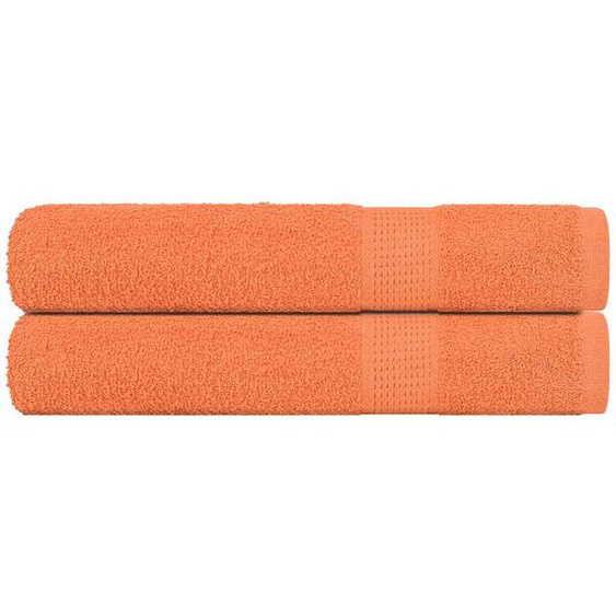 Serviettes de sauna 2 pcs FROGN orange 80x200 cm 100% coton