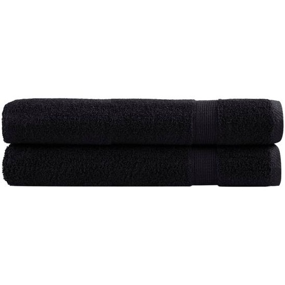 Serviettes de sauna de qualité supérieure SOLUND 2 pcs noir