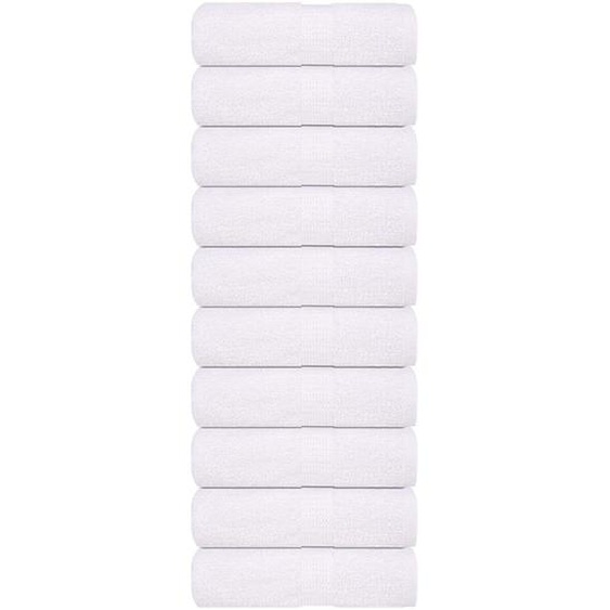 Serviettes dinvité FROGN 10 pcs blanc 30x50 cm 360 g/m²