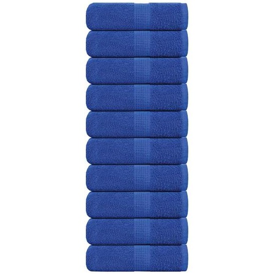 Serviettes dinvité 10 pcs FROGN bleu 30x50 cm 100% coton