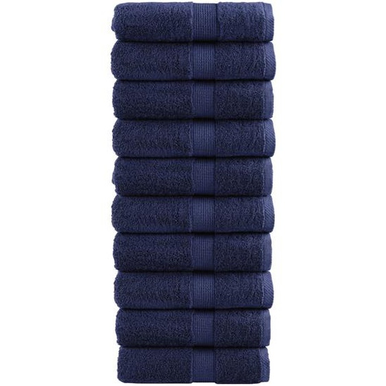 Serviettes dinvité de qualité sup. SOLUND 10 pcs bleu marine
