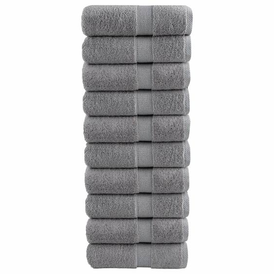 Serviettes dinvité de qualité supérieure SOLUND 10 pcs gris