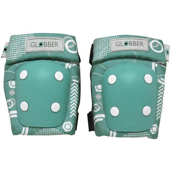 Set 2 Protections Imprimés Enfants Xxs (coudes Et Genoux) Vert Emeraude