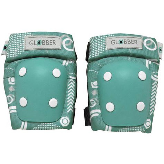 Set 2 Protections Imprimés Tout-petits (coudes Et Genoux) Vert Émeraude