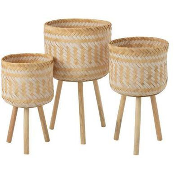Set 3 paniers motifs 3 pieds