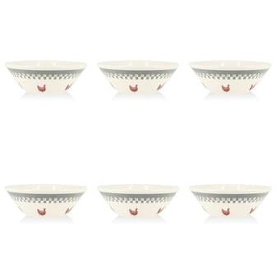 Lot 6 coupelles gallina 16cm en gres