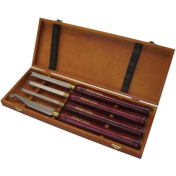 Set 4 outils tournage