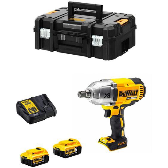 Dewalt - Set clé à choc Li-Ion 18V (2x batterie 5.0Ah)