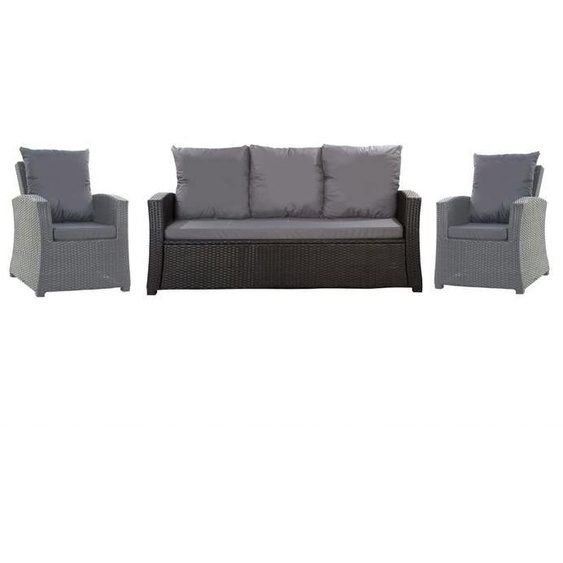 Set coussins pour salon de jardin résine tressée  personnes coussins pour canapé 160x50x7cm coussins pour fauteuil jardin