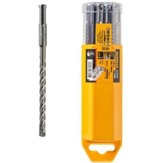 Set de 10 forets SDS Plus 8x100x160mm - Tête en carbure pour béton armé - DEWALT - DT8965-QZ