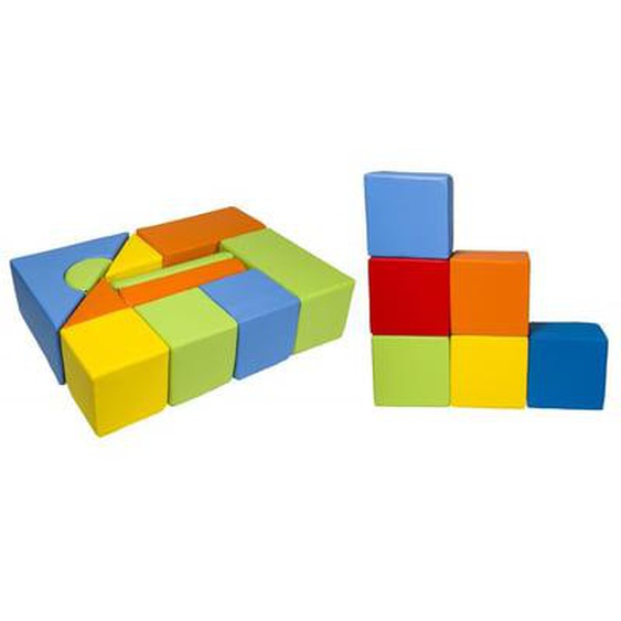 Set de 17 blocs en mousse pour le jeu mix 2