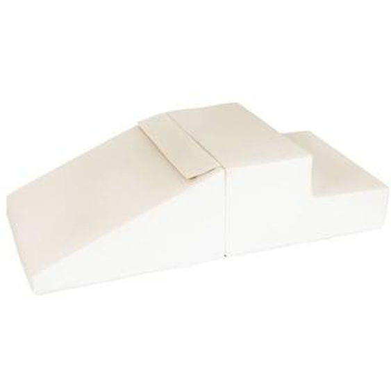 Set de 2 grands blocs en mousse blanc cappuccino