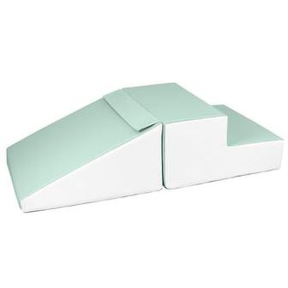 Set de 2 grands blocs en mousse blanc Menthe