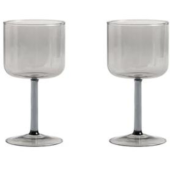 Set de 2 verres à vin Tint - gris