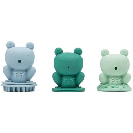 Set De 3 Grenouilles De Bain Vert