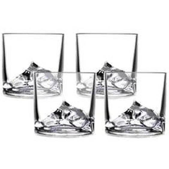 Set de 4 verres à whisky Everest