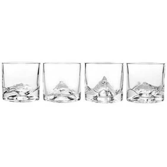 Set de 4 verres à whisky - Peaks