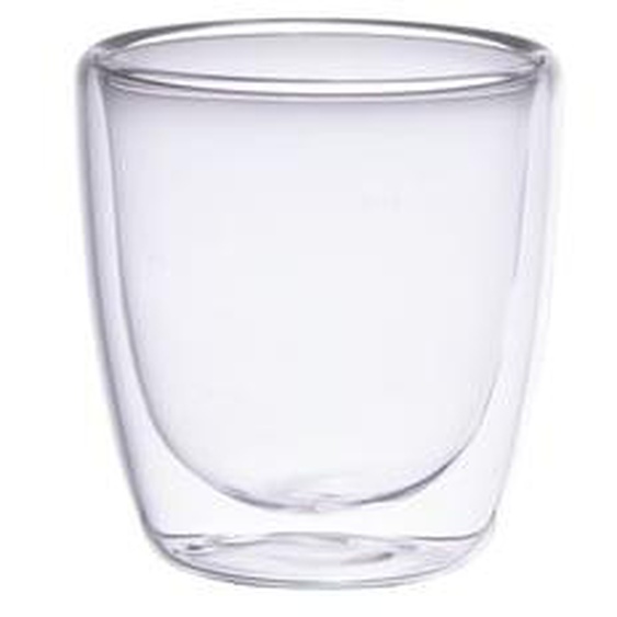 Set de 6 gobelets de 1 cl Volupt double paroi en verre borosilicate